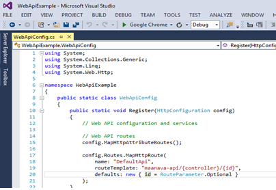 RouteConfig in MVC