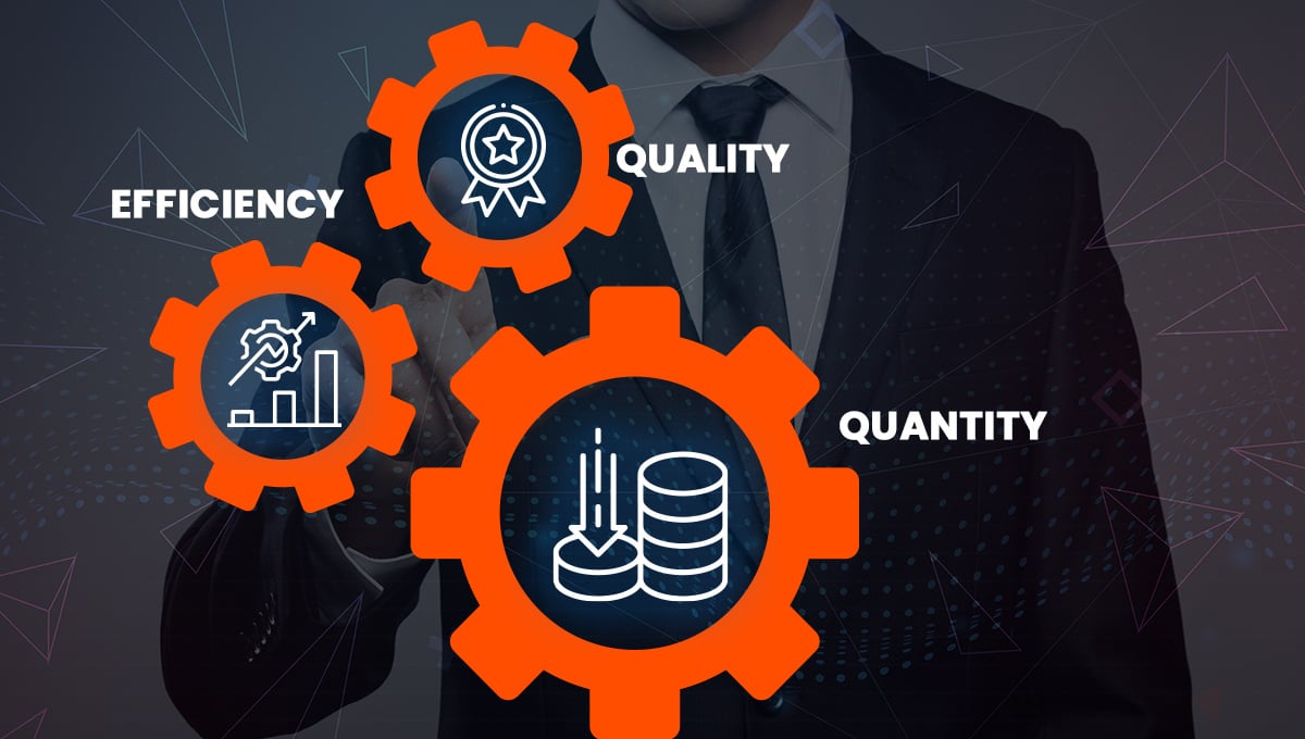 Quality, Quantity, or Efficiency: Which Performance Metrics Are Best?