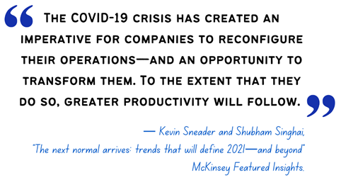 The shift from survive to thrive depends on an organization becoming - and remaining- distinctly human at its core. - Deloitte, 2021 Global Human Capital Trends